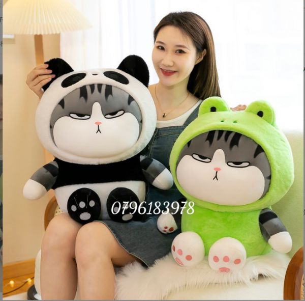 meo bong hoang thuong cosplay gau truc panda